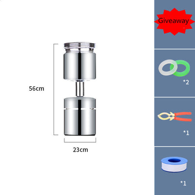 720 Degree Universal Faucet - Antique Decore