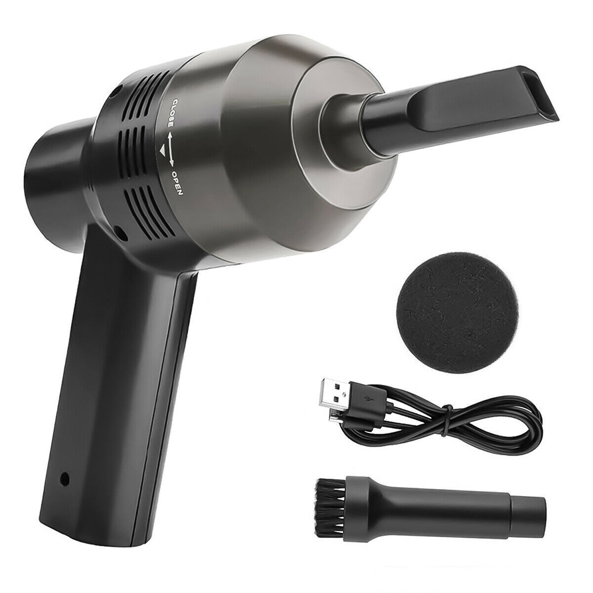 USB Keyboard Vacuum Cleaner Cordless Computer Cleaners Rechargeable with Cleaning Gel Auto For Car Laptop PC Piano Pet Dust - Antique Decore