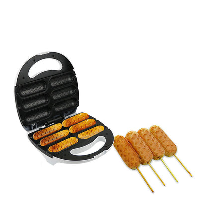 6 Holes Electric Hot Dog Maker Multifunction Bread Sausage Breakfast Machine - Antique Decore