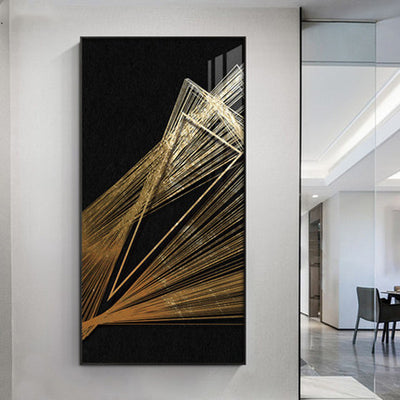 Modern Abstract Geometric Wall Art Canvas Home Decor Painting - Antique Decore