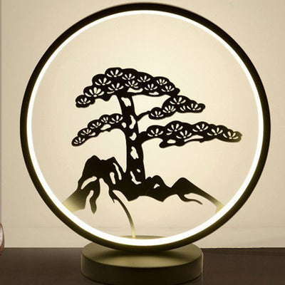 Chinese style ceramic table lamp LED table lamp - Antique Decore