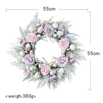 Home Easter Wreath Festive Door Decoration - Antique Decore