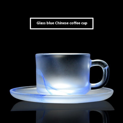 Glass Coffee Cup Crystal Coffee Appliance - Antique Decore