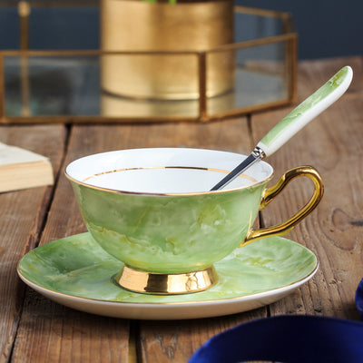 Ceramic coffee cup - Antique Decore