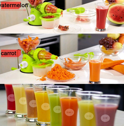 Multi-function manual juicer juice machine juicer - Antique Decore