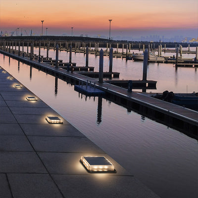 Solar Floor Tile Lamp Outdoor Staircase Layout Decoration