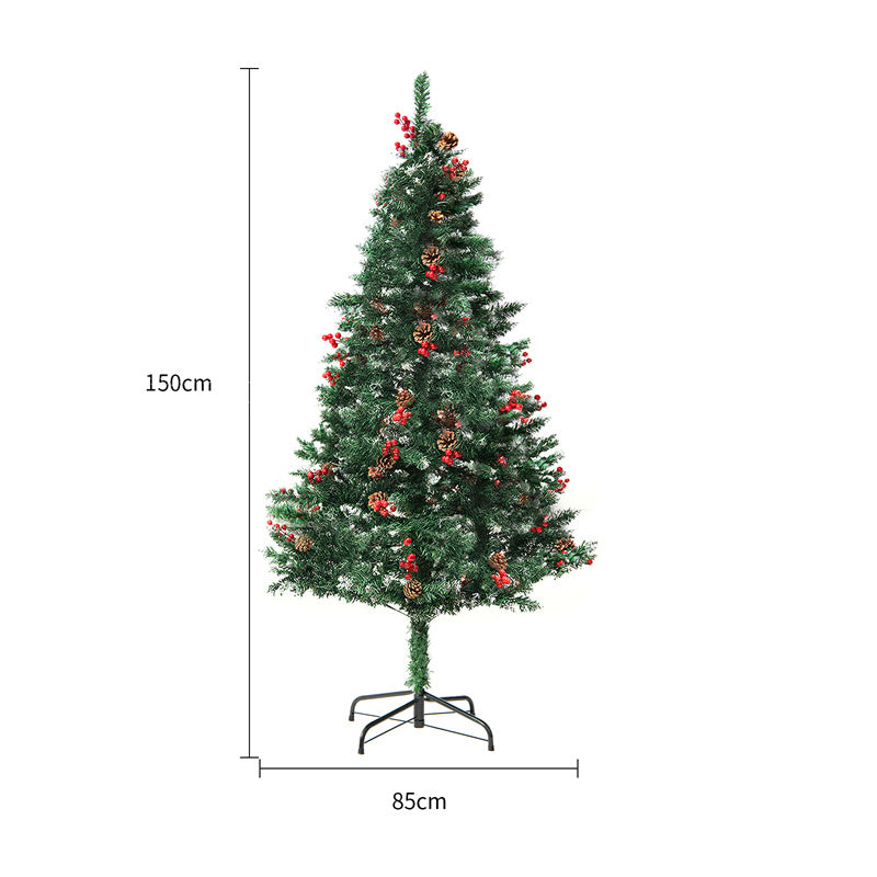 Christmas Tree PVC Artificial Snow Christmas Tree Mall Window Decoration Tree Cedar Christmas Tree Christmas Decoration Supplies - Antique Decore