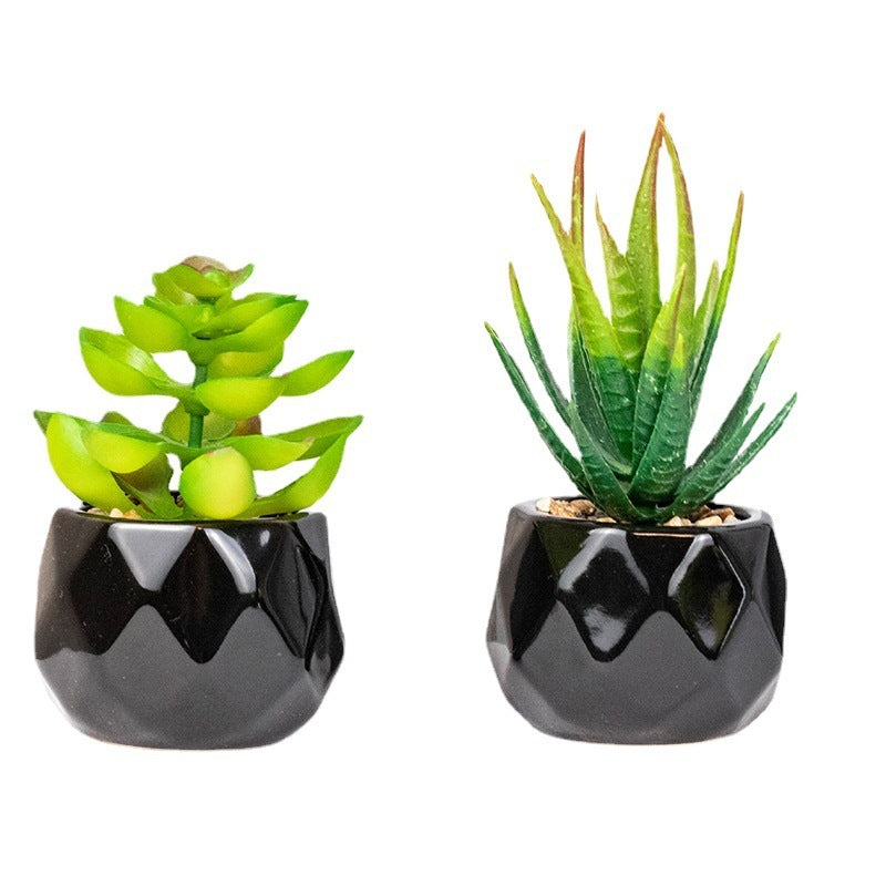 Artificial Green Plant Succulent Artificial Plant Home Furnishings - Antique Decore