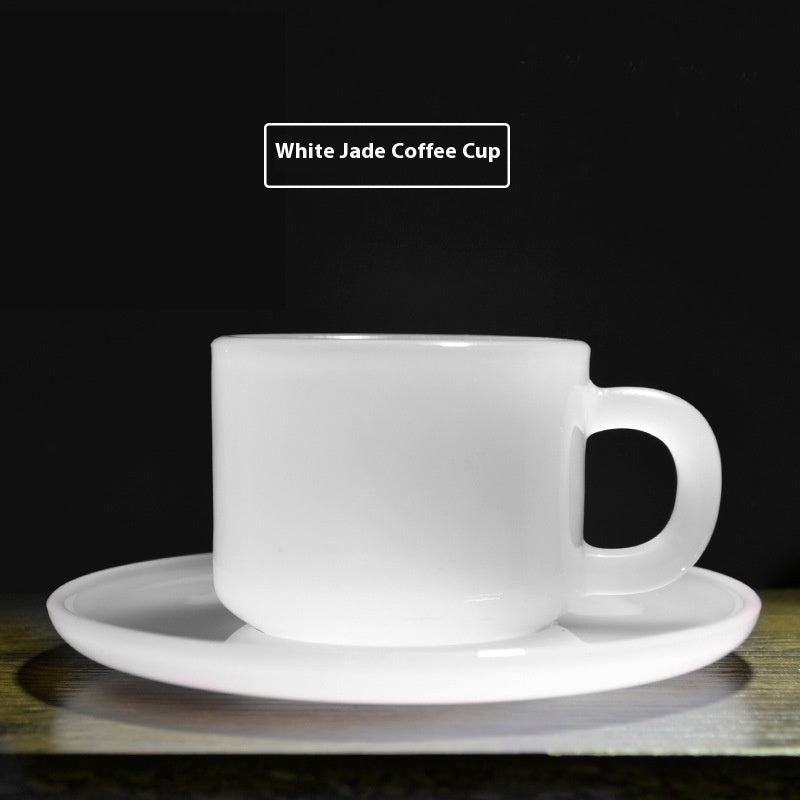 Glass Coffee Cup Crystal Coffee Appliance - Antique Decore