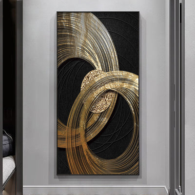 Modern Abstract Geometric Wall Art Canvas Home Decor Painting - Antique Decore
