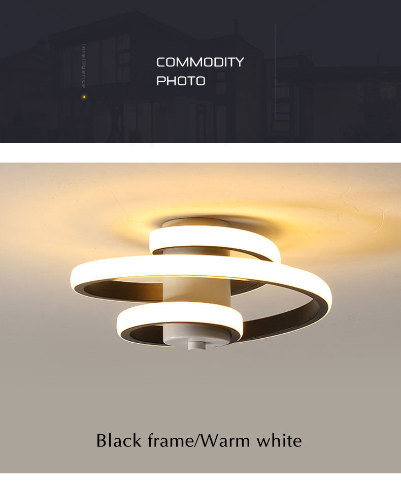 Simple and modern metal led lighting ceiling light - Antique Decore