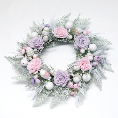 Home Easter Wreath Festive Door Decoration - Antique Decore