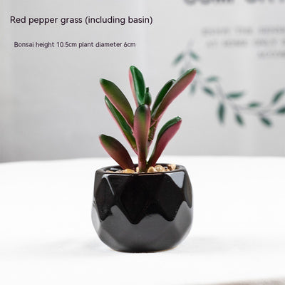 Artificial Green Plant Succulent Artificial Plant Home Furnishings - Antique Decore