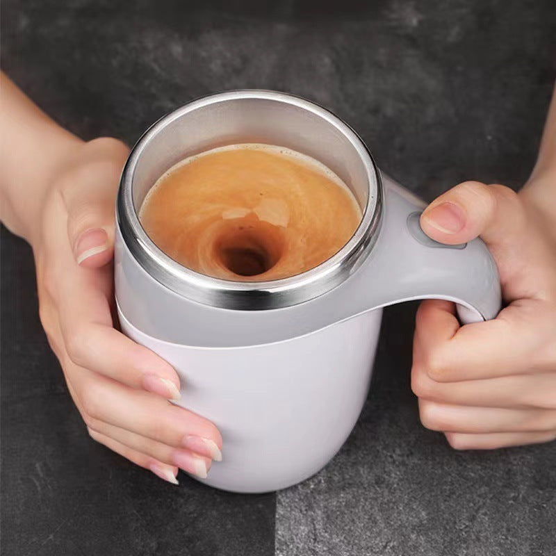 Electric Stirring Cup Full-automatic Magnetic Rotating Coffee Mug Charging - Antique Decore