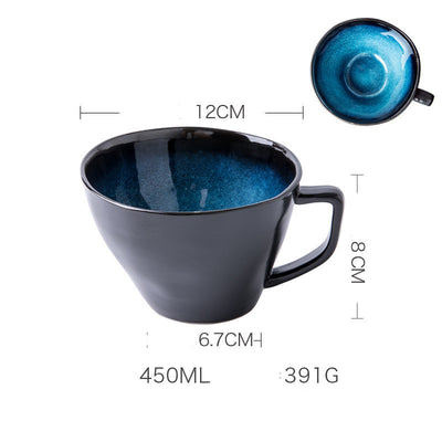 Creative Ceramic Mug Shaped Mug Nordic Coffee Cup Japanese - Antique Decore