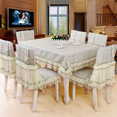 Table Cloth Dining Cushion Chair Cover - Antique Decore