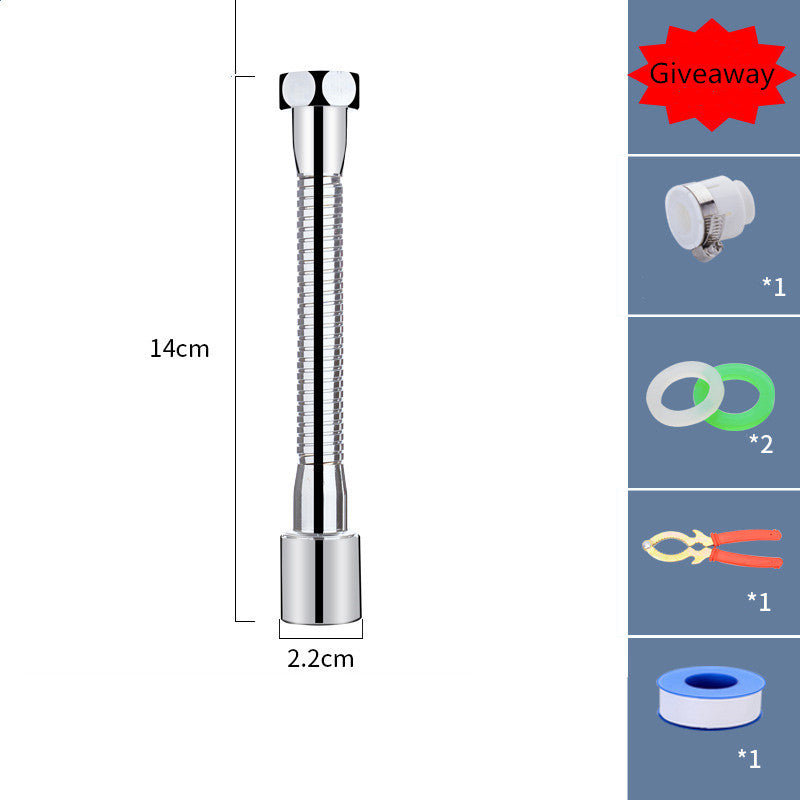 720 Degree Universal Faucet - Antique Decore