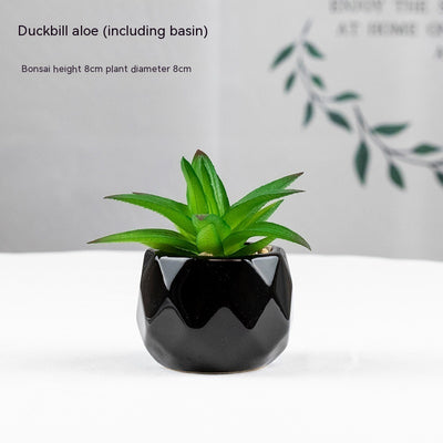 Artificial Green Plant Succulent Artificial Plant Home Furnishings - Antique Decore