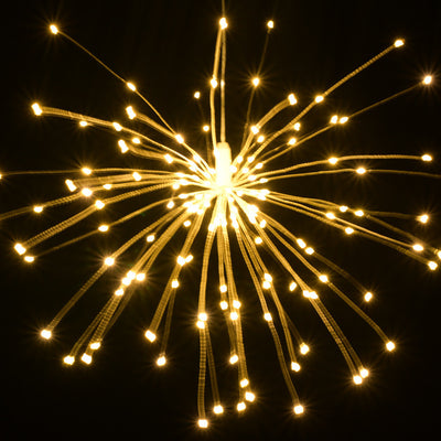 Outdoor Waterproof Remote Control Copper Wire Lamp Dandelion String Light - Antique Decore