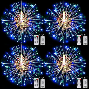 Christmas Fireworks Chandelier Lighting Chain Camping Canopy Decoration - Antique Decore