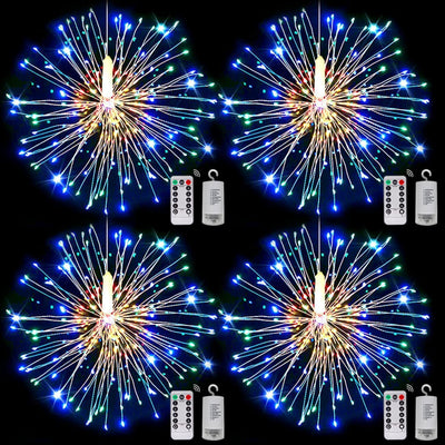 Christmas Fireworks Chandelier Lighting Chain Camping Canopy Decoration - Antique Decore