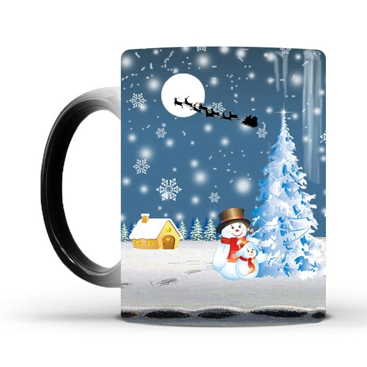 Color Changing Mug Ceramic Thermal Coffee Cup - Antique Decore