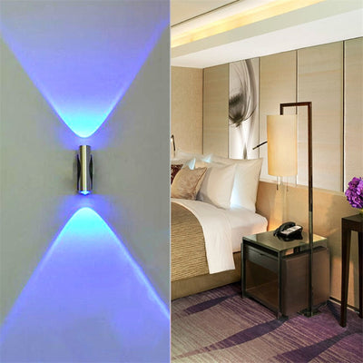 LED double head wall light - Antique Decore