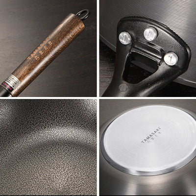 Thick Bottom Uncoated Non-Stick Nonstick Pan - Antique Decore