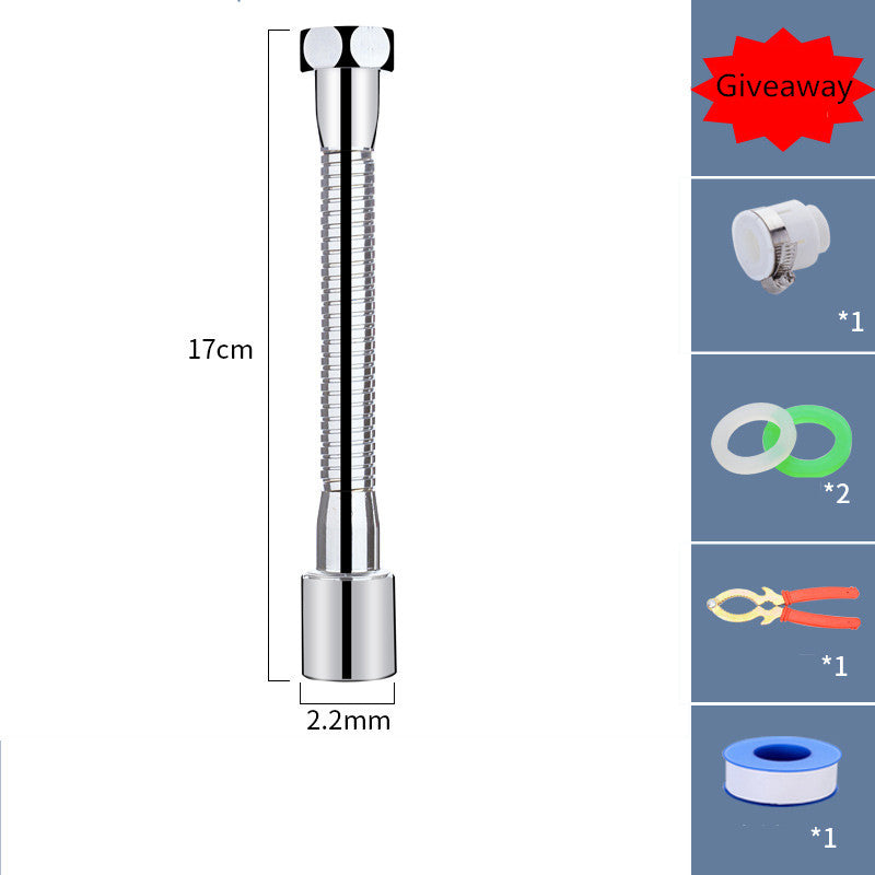 720 Degree Universal Faucet - Antique Decore