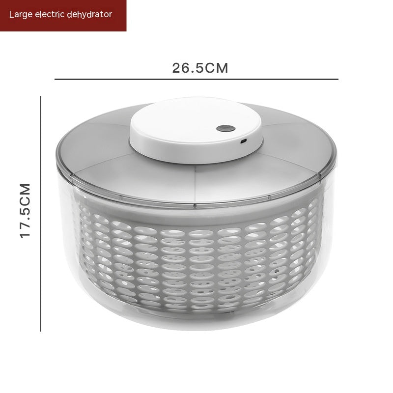Automatic Salad Spinner Multifunctional Salad Making Tool Home Vegetable Fruit Dehydrator Dryer Basket Sifters Vegetable Washer