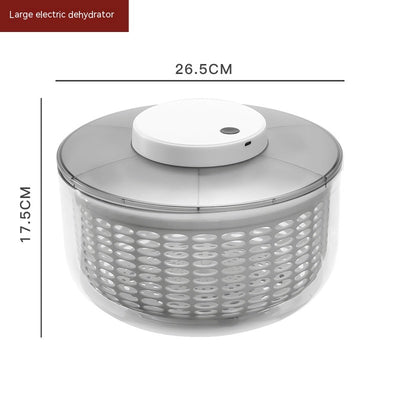Automatic Salad Spinner Multifunctional Salad Making Tool Home Vegetable Fruit Dehydrator Dryer Basket Sifters Vegetable Washer