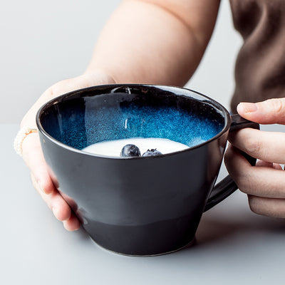 Creative Ceramic Mug Shaped Mug Nordic Coffee Cup Japanese - Antique Decore