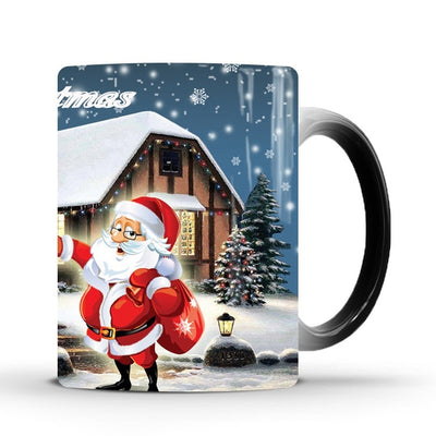 Color Changing Mug Ceramic Thermal Coffee Cup - Antique Decore