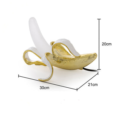 Banana table lamp post modern creative table lamp - Antique Decore
