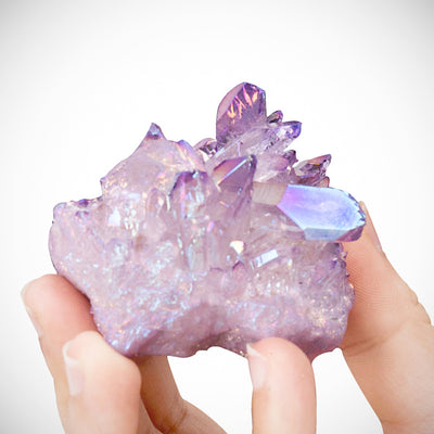 Natural Blue Crystal Cluster Original Stone