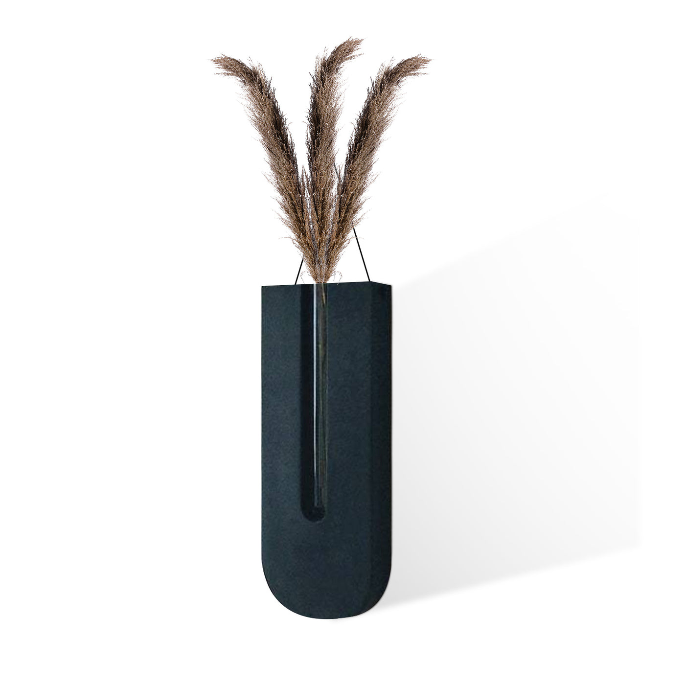 Indoor Wall Hanging Planter Wooden Vase - Antique Decore