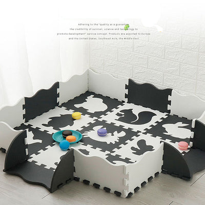 Household baby cartoon stitching EVA crawling mat