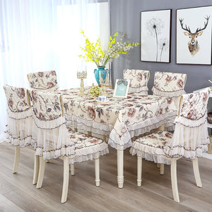 Table Cloth Dining Cushion Chair Cover - Antique Decore