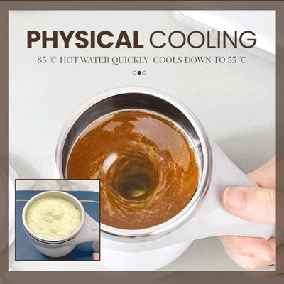 Rechargeable Model Automatic Stirring Cup Coffee Cup High Value Electric Stirring Cup Lazy Milkshake Rotating Magnetic Water Cup - Antique Decore