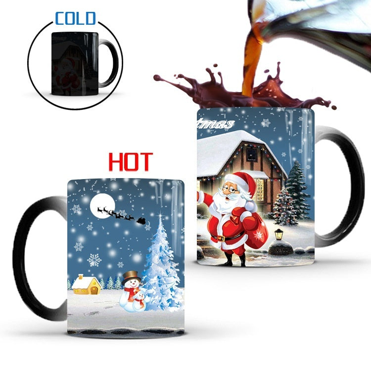 Color Changing Mug Ceramic Thermal Coffee Cup - Antique Decore