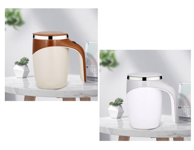 Rechargeable Model Automatic Stirring Cup Coffee Cup High Value Electric Stirring Cup Lazy Milkshake Rotating Magnetic Water Cup - Antique Decore