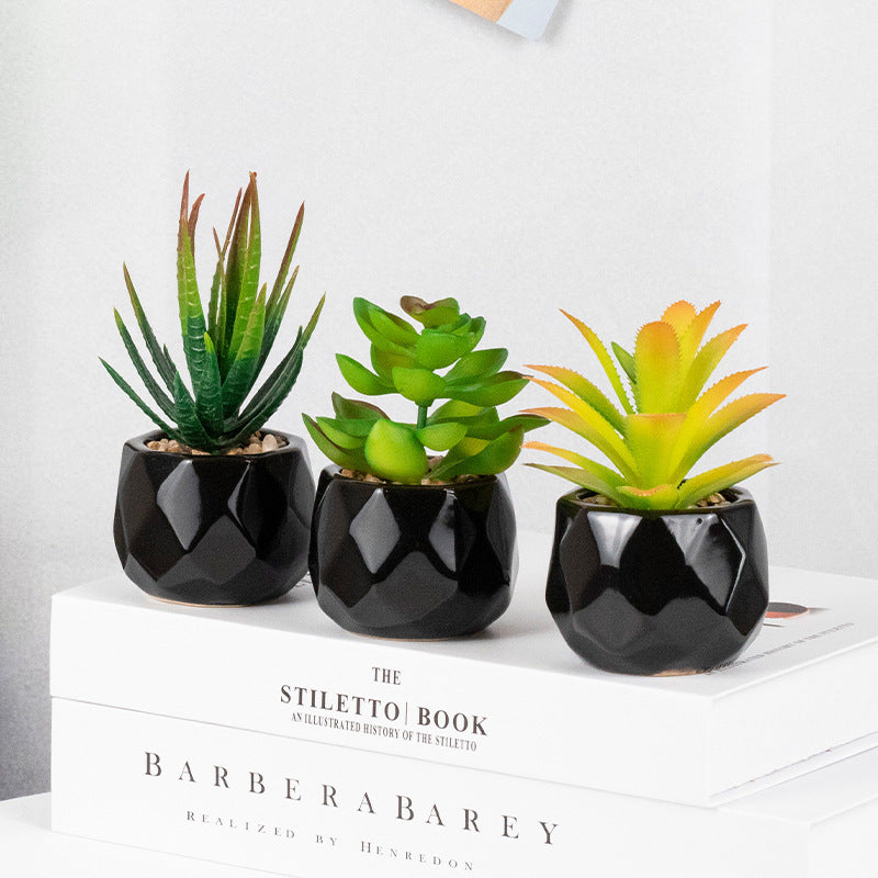 Artificial Green Plant Succulent Artificial Plant Home Furnishings - Antique Decore