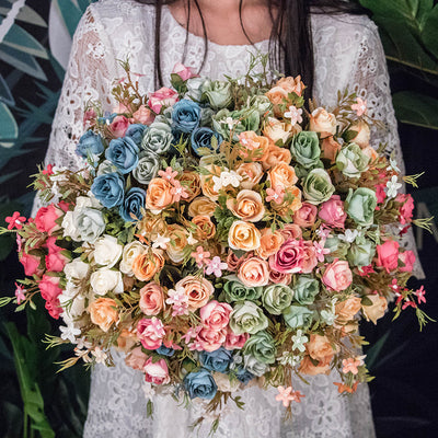 Artificial Flower Artificial Flower Wedding Artificial Flower Silk Cloth - Antique Decore