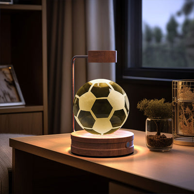 Crystal Ball Cosmic Dinosaur Indoor Night Light USB Power Warm Bedside Light Birthday Gift Night Lamp - Antique Decore