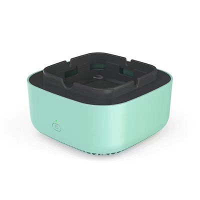 Smoke Removal Air Purification Ashtray Anion Purification Practical Automatic Purifier Ashtray Portable Gadgets For Car Ashtray - Antique Decore