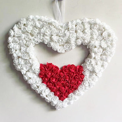 Valentine's Day Double Love Garland Holiday Atmosphere Dress Up Ornaments - Antique Decore