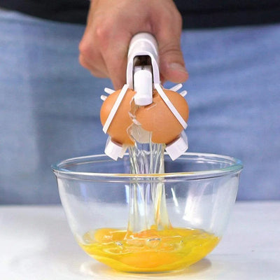 Egg Shell Cracker Handheld Plastic Egg Breaker Egg Opener Creative Egg Separator Tool Kitchen Gadgets - Antique Decore