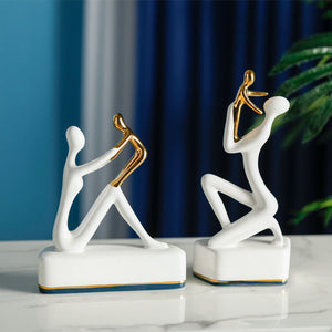 Modern Simple And Light Luxury Ceramic Ornaments - Antique Decore