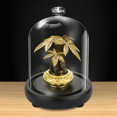 Gold Foil Fortune Tree Money Tree Ornament Lucky Tree Home Furnishing