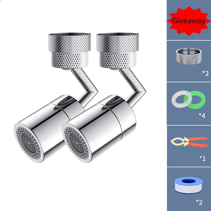 720 Degree Universal Faucet - Antique Decore